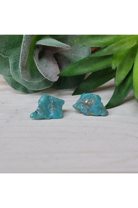 Handmade Gemstone Stud Earrings - Assorted Gemstones