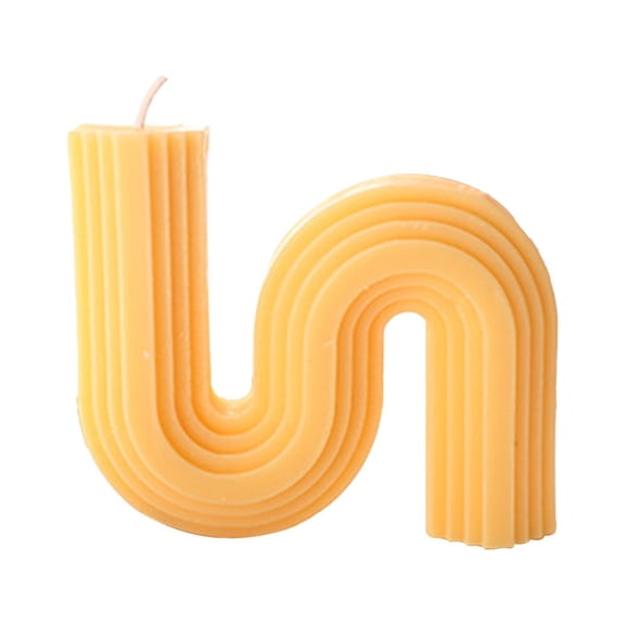 Handmade Geometric Scented Candles for Home and Aromatherapy Relaxation with Natural Soy Wax and