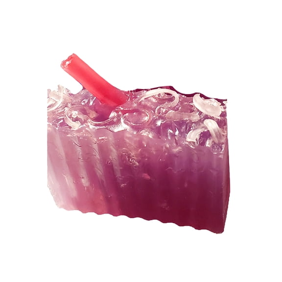 SloppySoap Inc Glycerin Bar Soap, Grape Slushie, 5 oz, Handmade