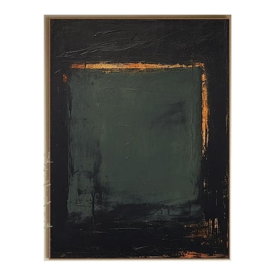 Handmade Gold Brown Color Oil Painting Wabi-Sabi Wall Art Abstract Textured Earth Tone Artwork Large Wall Decor For Living Room Unframed