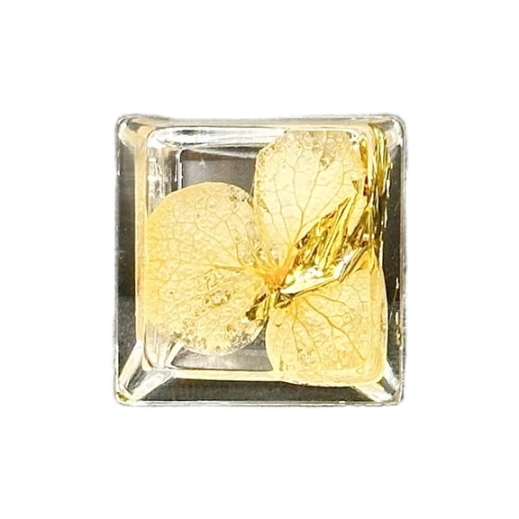 Handmade Gold Foils Embroidery OEM R4s Profile Resins Keycap for Mechanical Keyboards Translucents Resins Keycap