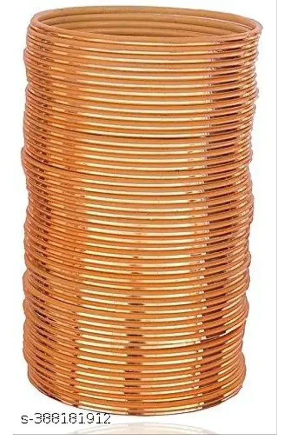 Handmade Golden Color 36 PCS Creta Metal bangle bracelet For Girls Made In India High Quality Metal Bangles