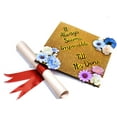 thumbnail image 1 of Handmade Graduation Cap Topper, Graduation Cap Decorations, It Always Seem Impossible, 1 of 13
