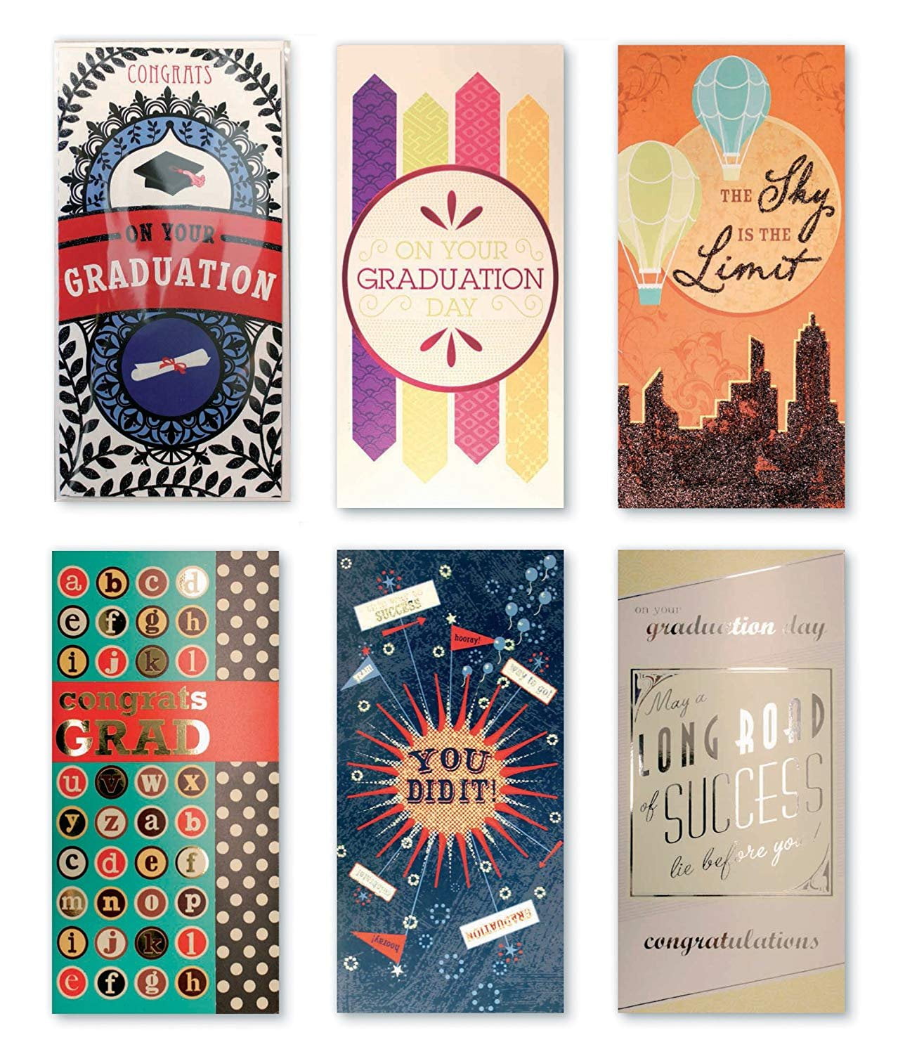 grad gift card book Personalized Grad Gift Card Book with Stickers and PVC Cover