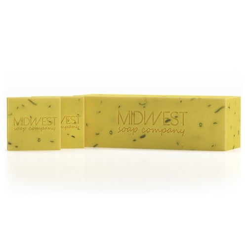 Handmade Grapefruit Tangerine Artisan Soap - 3 Bars