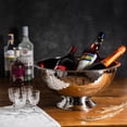 thumbnail image 1 of Handmade Hammered Copper Champagne Bowl & Copper Ice Bucket, Color Chrome, 1 of 5