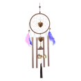 thumbnail image 1 of Handmade Heart - Shaped Dream - Catcher Wind Chimes - Ideal for Garden and Home Decor, 1 of 6