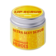 Handmade Heroes Cocolicious Luscious Lip Scrub in Vitamin C Turmeric | Brightening and Hydrating Lip Exfoliator