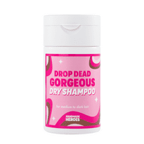 Handmade Heroes, Drop Dead Gorgeous Dry Shampoo For Medium to Dark Hair, Non Aerosol | 100% Natural and Vegan