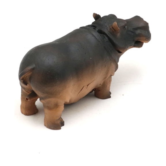 Handmade Hippo Fish Decor, Bubble Stone for Shrimp Habitat & Terrarium Photo Props