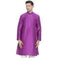 thumbnail image 1 of Handmade Indian Designer Ethnic Long Silk Art Kurta Designer…, 1 of 4