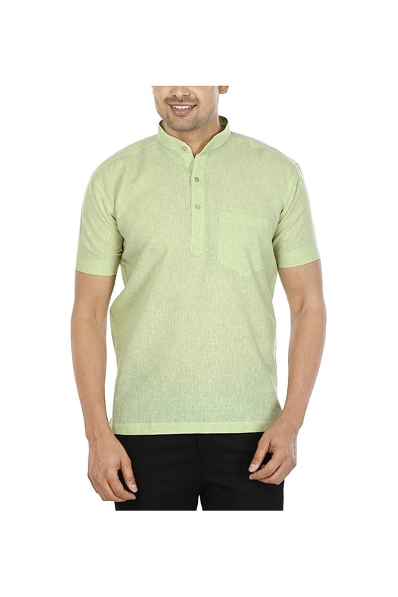 Indian cotton button up summer shirt for men