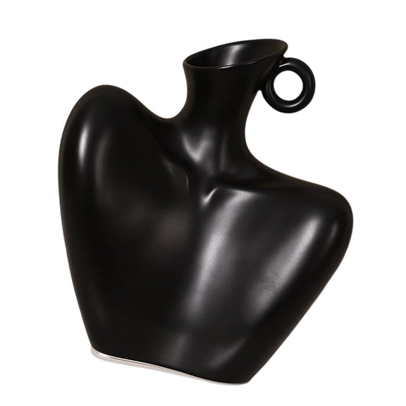 Handmade Irregular Ceramic Vases, Decor for Living Room, Office, Unique