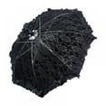 thumbnail image 1 of Handmade Ivory Lace Parasol Umbrella Wedding Bridal 16.5 Inch Adult Size, 1 of 2