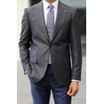 thumbnail image 1 of Handmade Jacket, Slim Fit Wool Modern Design Men's Navy Blue Stylish Jacket, 1 of 3