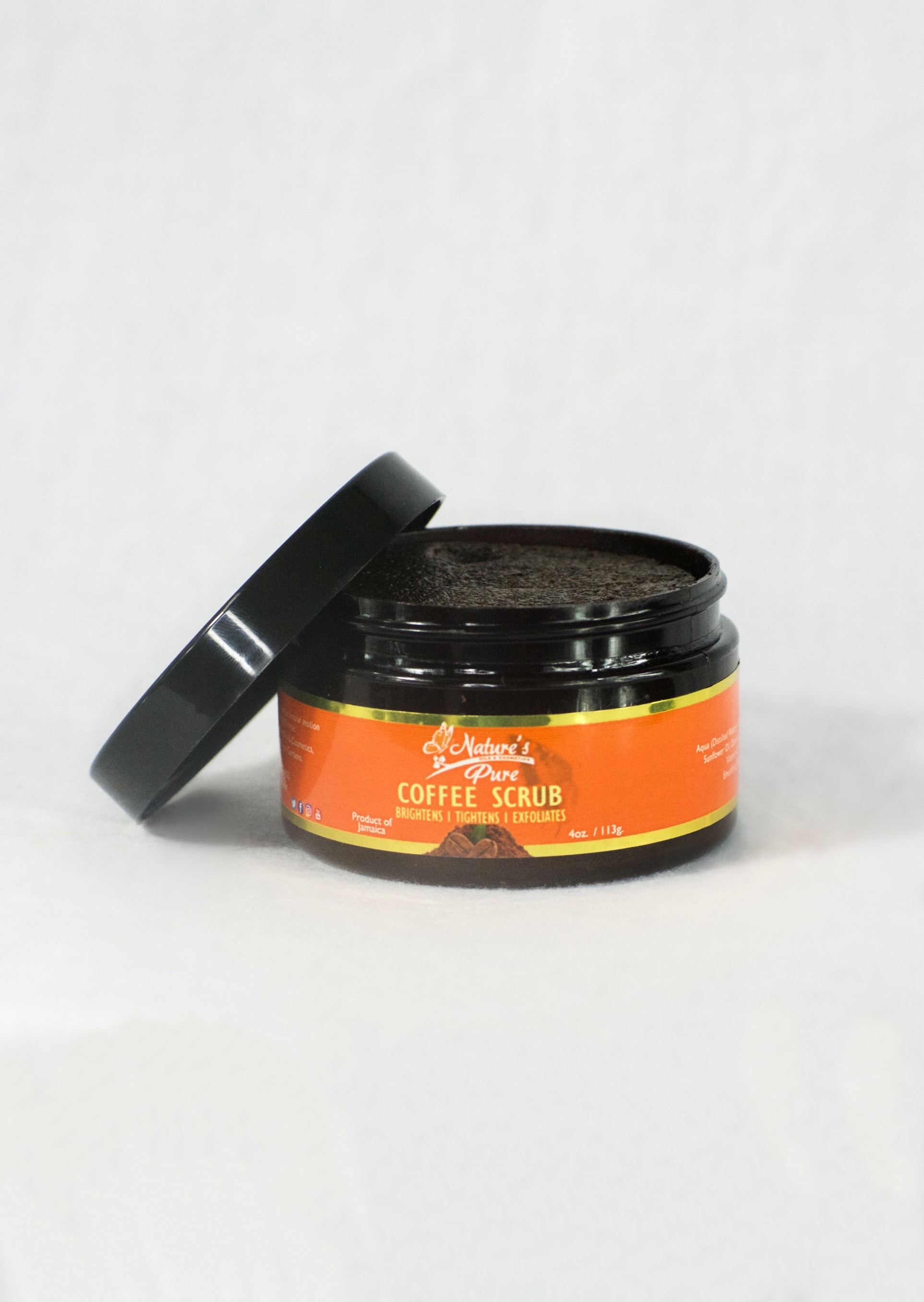 Handmade Jamaican Coffee Body Scrub Farmed and Imported from the