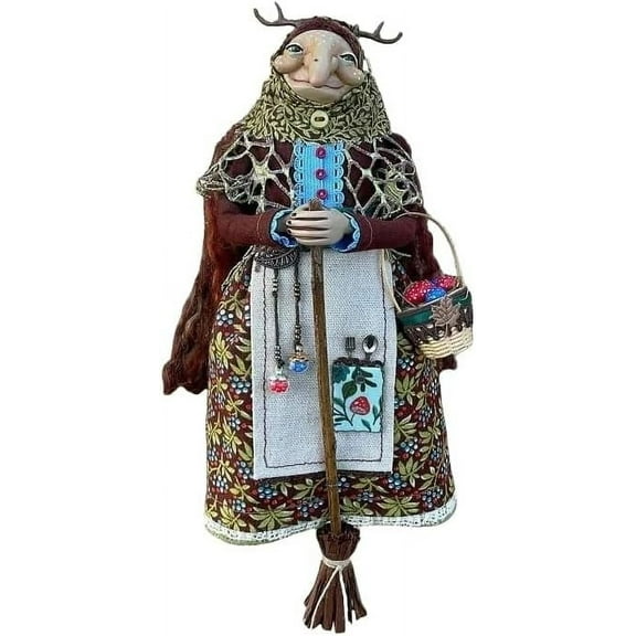 Handmade Kitchen Witch Doll, Magic Kitchen Witches, Kitchen Witch Decor, Magic Decoration, Unique Gift