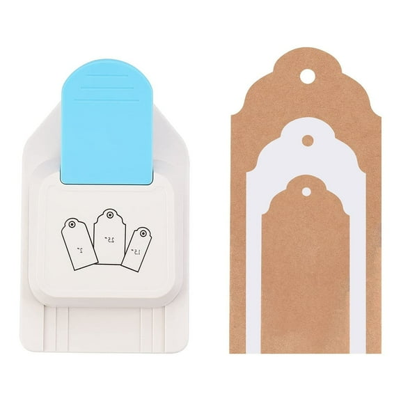 Handmade Label Punch - 3-In-1 Gift Tag Maker For Scrapbooking, Cards, And Paper Crafts