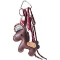 thumbnail image 1 of Handmade Leather Horse Keychain Bag Charm, Trendy Animal Purse Charm Hand Woven Rope Horse Keyring Key Chain Aesthetic Purse Bag Accessories, 1 of 7