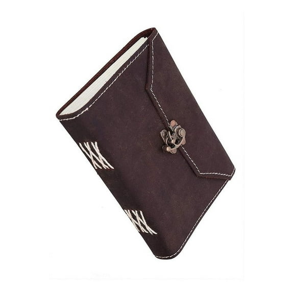 Handmade Leather Journal with Handcrafted Pages