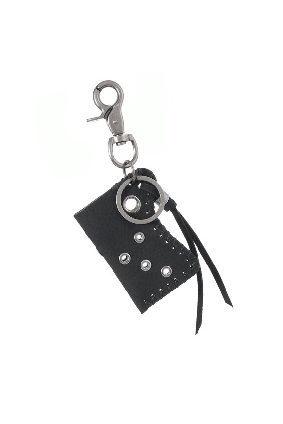 Handmade Leather Key Holder Retro Designs Leather Keychain with Protective Holder for Fashion Lover