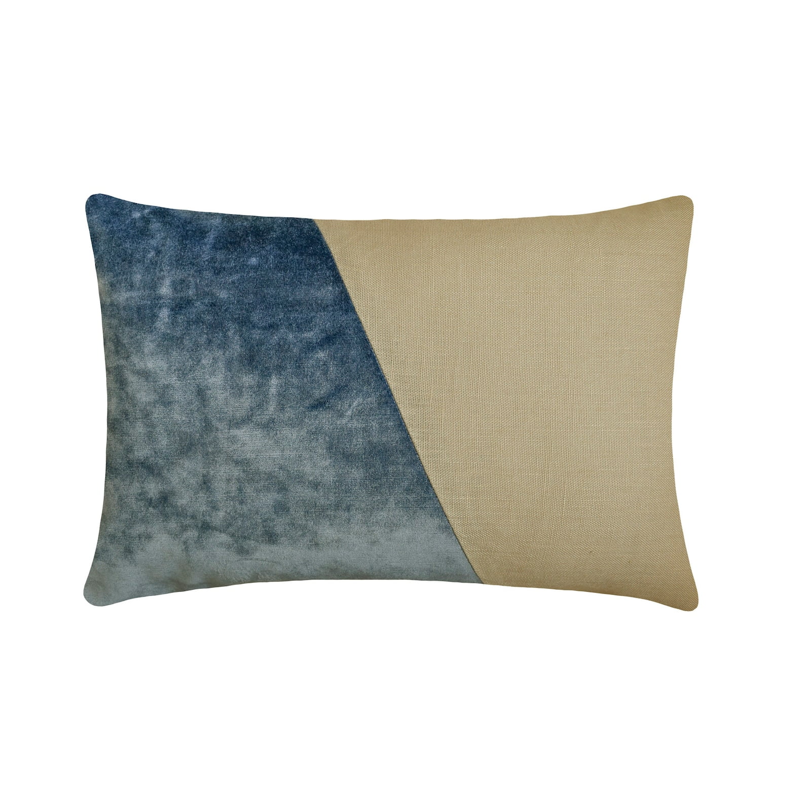 Light blue discount and gold pillows