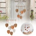 Handmade Macrame Wall Hanging Leaves Large Boho Feather Tapestry Yarn