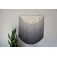 thumbnail image 1 of Handmade Macrame wall hanging in Ombre Gray, 1 of 8
