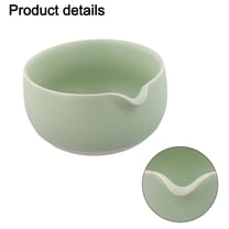 THLKIF 500ml Handmade Ceramic Matcha Bowl, Traditional Japanese Tea ...