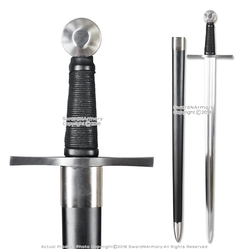 Handmade Medieval Sword Carbon Steel Full Tang Functional Sharp Blade
