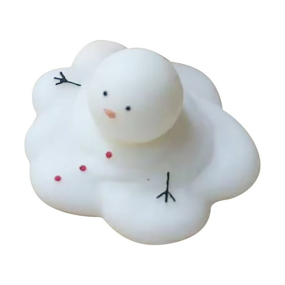 Handmade Melting Snowman Aromatherapy Candle for Festive Home and Holiday Creation