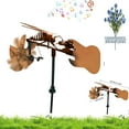 thumbnail image 1 of Handmade Metal Drummer Windmill,Handcrafted Metal Vocalistist Windmill ,Handcrafted Metal Guitarist Windmill,2025 Wind Spinner, Rockin Art Figurine, Wind-Powered Kinetic Sculpture for Yard Lawn, 1 of 7