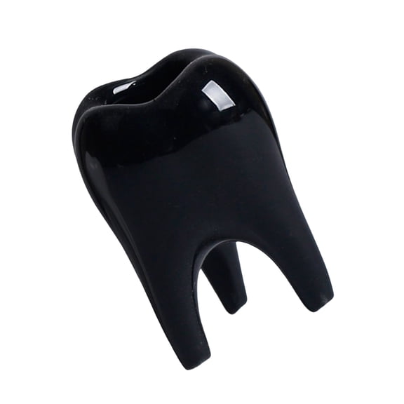 Ceramic Fleshy Plant Container Tooth Shape Cartoon Ceramic Plant Cactuses Flower Planter Home Desk Gardening