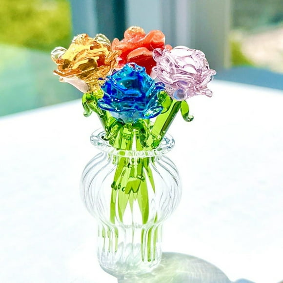 Handmade Mini Glass Bouquet