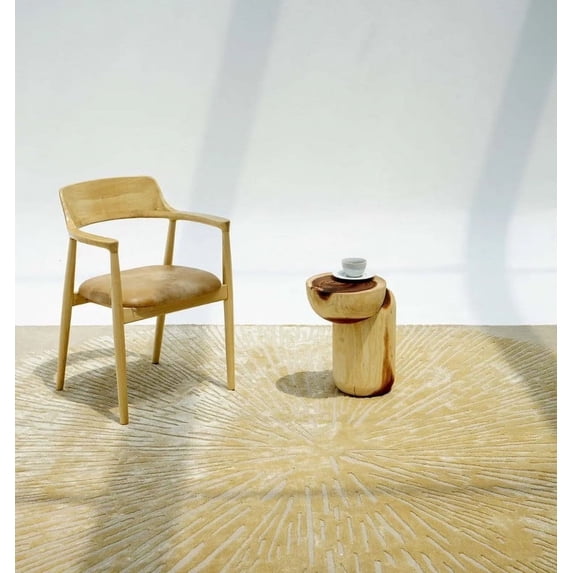 Handmade Modern Abstract Design Hand Tufted Area Rug Hand Tuft Wool Rug