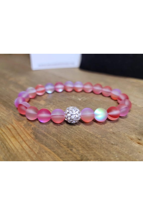 Handmade Moon Stone Bracelet For Bring Luck And Prosperity. Power Bracelet