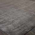 thumbnail image 1 of Handmade Mosaic Hand-loomed Solid Color Area Rug Dark Grey 9'6" x 13' 10' x 14', 1 of 5