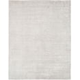 thumbnail image 1 of Handmade Mosaic Hand-loomed Solid Color Area Rug Platinum 9'6" x 13' 10' x 14', 1 of 2