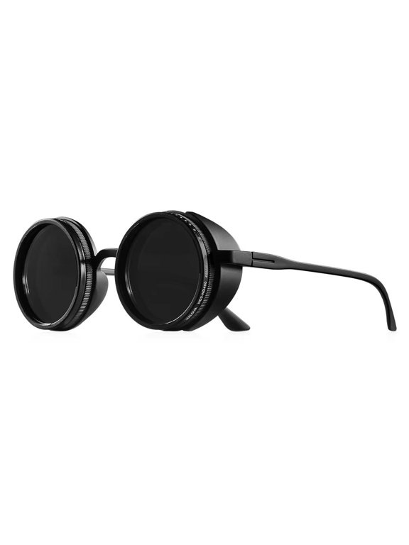 Handmade ND Adjustable Sunglasses 1~9 Manual Dimming Glasses Fishing Filter UV400 Retro Steampunk Polarized SunGlasses