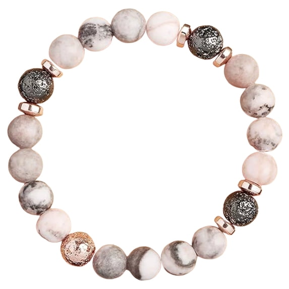 Handmade Natural Gemstone Bracelet - 8mm Healing Beaded Stretch Bracelet with , Natural Stone Jewelry for Women, Mother's Day Gifts