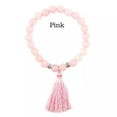 thumbnail image 1 of Handmade Natural Stone Beaded with Tassel Women Bracelets Jewelry Accessories, 1 of 8