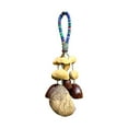 thumbnail image 1 of Handmade Natural Wind Chime Healing Wind Chimes Nut Shell Wind Chime Meditation Chimes Yoga Sound Instrument Outdoor Porch Decor Garden Wind Chime Relaxation Therapy Wind Chime, 1 of 1