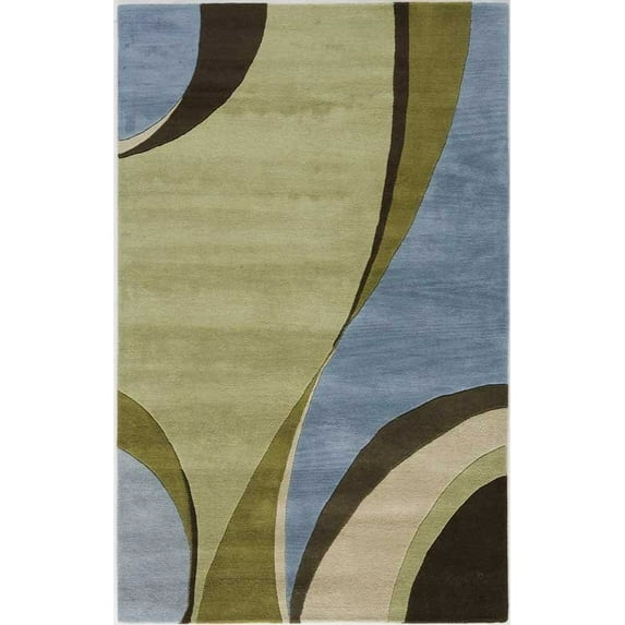 Handmade New Zealand Blend Wool Area Rug