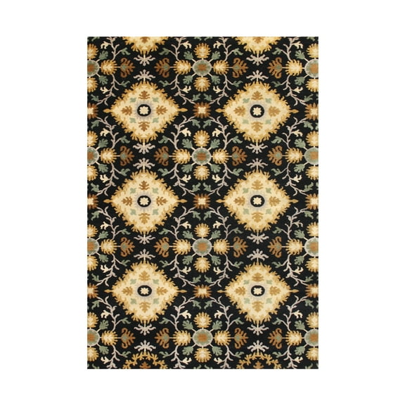 Handmade New Zealand Blend Wool Area Rug