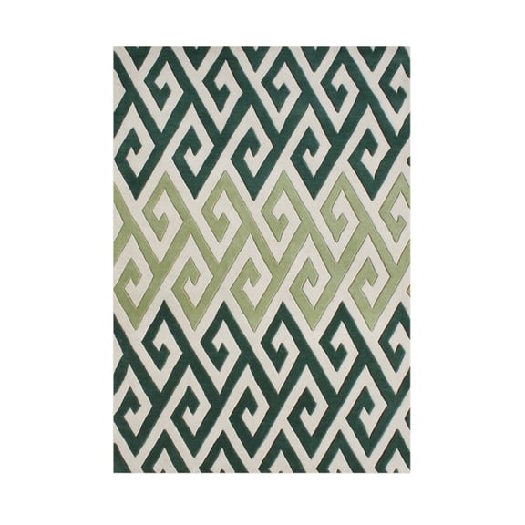 Handmade New Zealand Blend Wool Area Rug