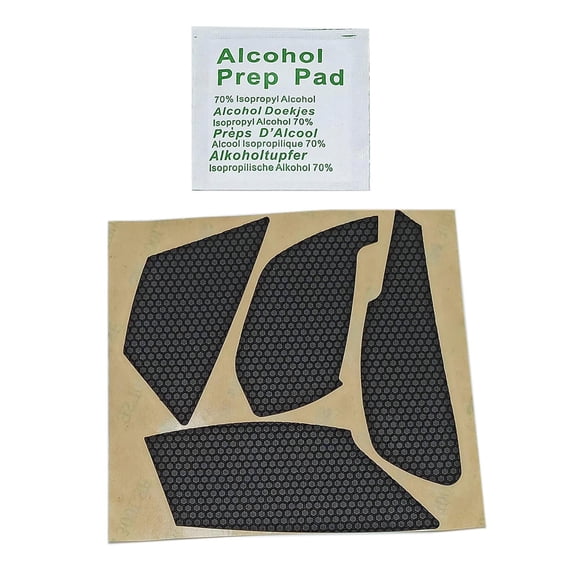 Handmade Non Slip Suck Sweat Mouse Skin Skates for Basilisk Ultimate/V2 V3 Mouse Self Adhesive Anti-Slip Grip Tape
