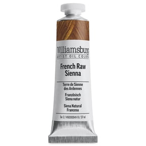 Williamsburg Handmade Oil Paint - French Raw Sienna, 37 ml tube
