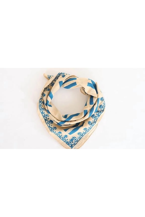 Handmade Organic Bandana bandana 100% Cotton Neck Scarf Boho Style Cotton Bohemian bandana Multifunctional Face Mask, Headband, Neck Scarf Breathable