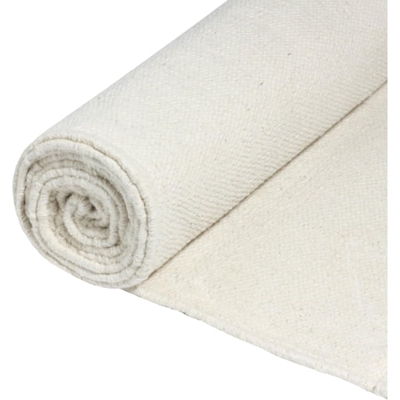 Handmade Organic Cotton Yoga Mat - Non-Toxic, Chemical-Free and All Natural Cloth Yoga Mat - Exercise, Workout, & Fitness Rug - Woven Material - Absorbent & Washable - 78" x 27"