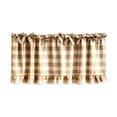 thumbnail image 1 of Handmade Oven Cover Curtain Kitchen Appliance Hide Decor with Ruffles and Ribbon Ties for Stove Range, Farmhouse Style Dishwasher Cover, Decorative Stove Front Apron, 1 of 5